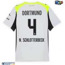 Moški Nogometni dresi Borussia Dortmund Nico Schlotterbeck #4 Gostujoči 2025-26 Kratek Rokav